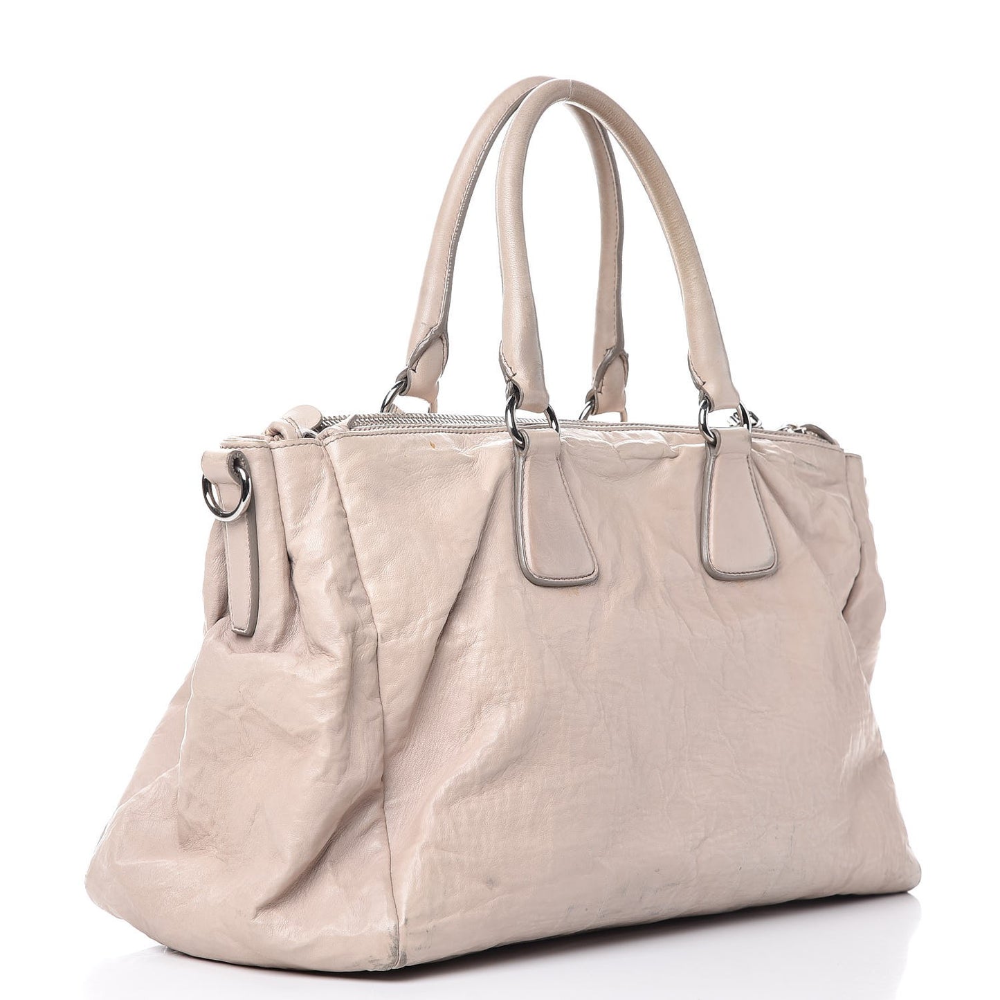 Nappa Antique Satchel Pomice