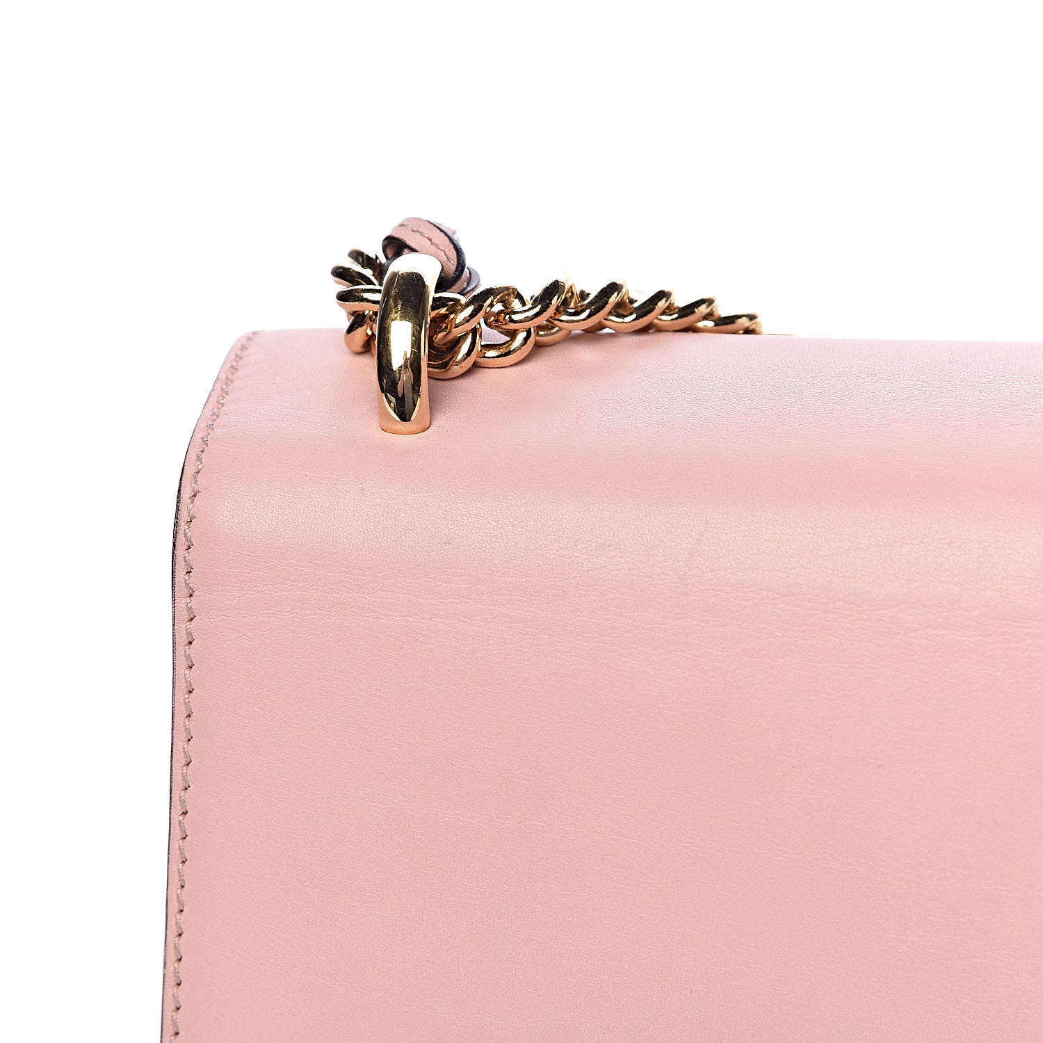 Gucci GG Supreme Monogram Calfskin Medium Padlock Shoulder Bag Beige Perfect Pink 12 of 16