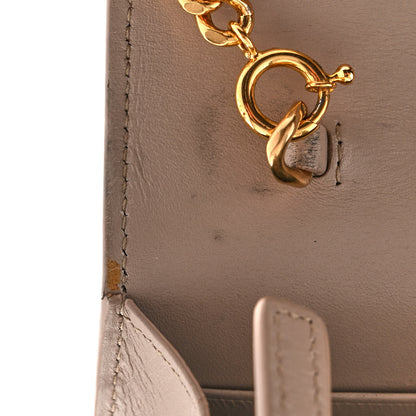 Saint Laurent Smooth Calfskin Classic Monogram Kate Tassel Chain Wallet 13 of 15