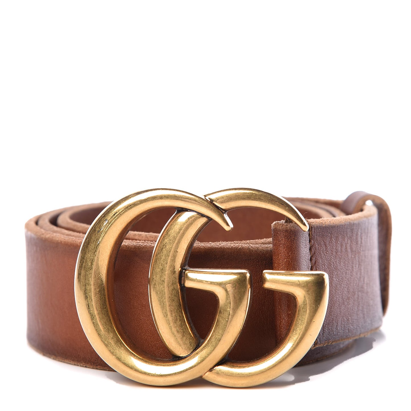 Faded Calfskin Double G 40mm Belt 80 32 Cuir