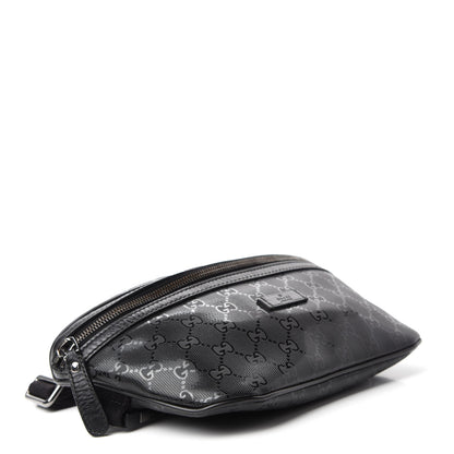 Gucci Imprime Monogram Belt Bag Black 4 of 10