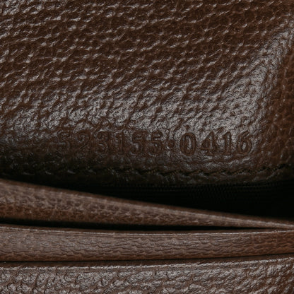 Gucci GG Supreme Monogram Web Ophidia Card Case Beige New Acero 7 of 7