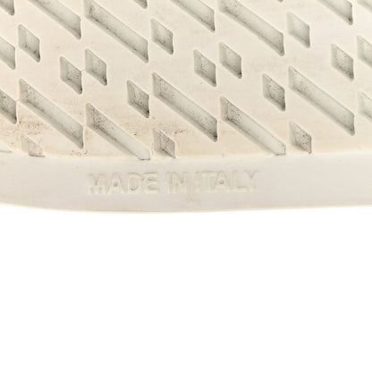 Hermes Calfskin Perforated Mosaic Day Sneakers 37.5 White 7 of 11