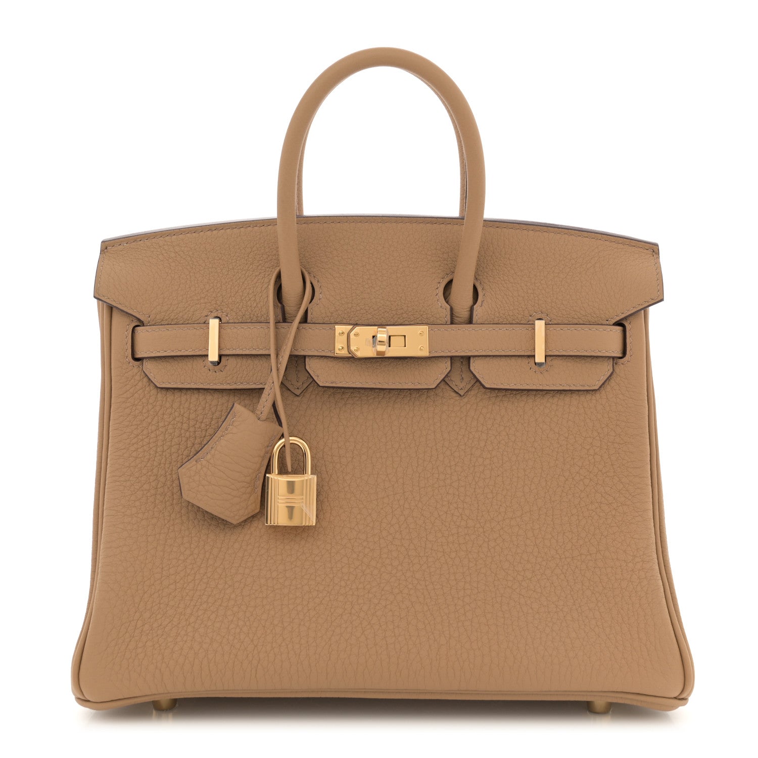 Hermes Togo Birkin 25 Biscuit 1 of 11