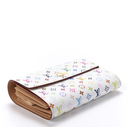 Louis Vuitton Monogram Multicolor Alexandra Wallet White 3 of 8