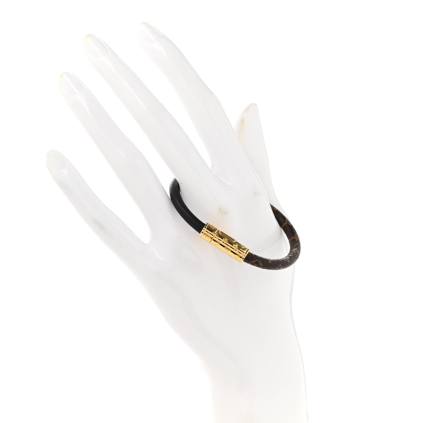 Monogram Daily Confidential Bracelet 17 Black