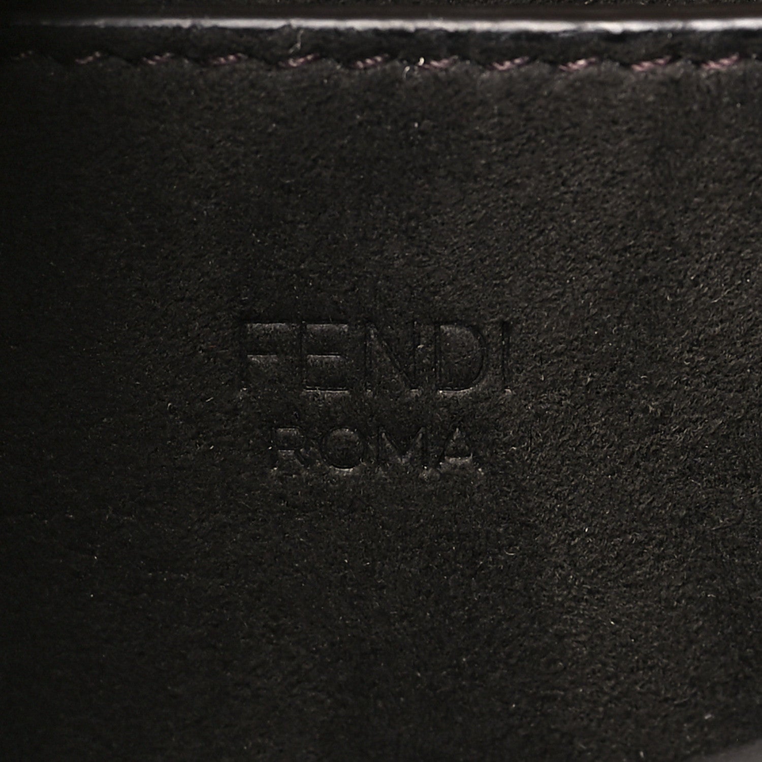 Fendi Fabric Jacquard Vitello Cher Cuoio FF 1974 Medium Fendi C'mon Tobacco Moro Ebano 6 of 9