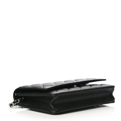 Chanel Caviar Quilted Wallet On Chain WOC Black 4 of 13