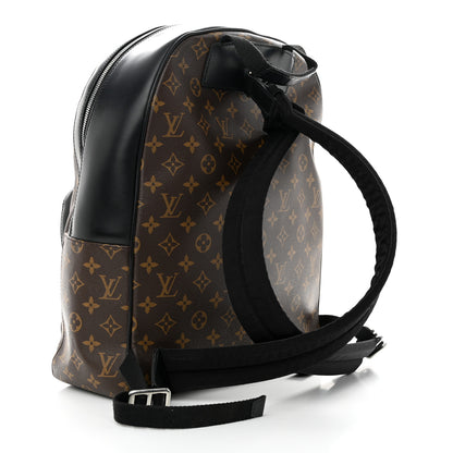 Louis Vuitton Monogram Macassar Josh Backpack 3 of 11