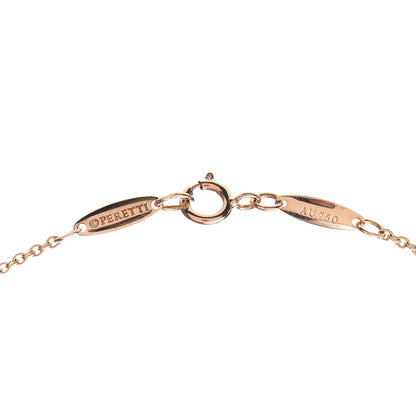 Tiffany 18K Rose Gold Diamond .17ct Elsa Peretti Diamonds by the Yard Heart Pendant Necklace 5 of 5