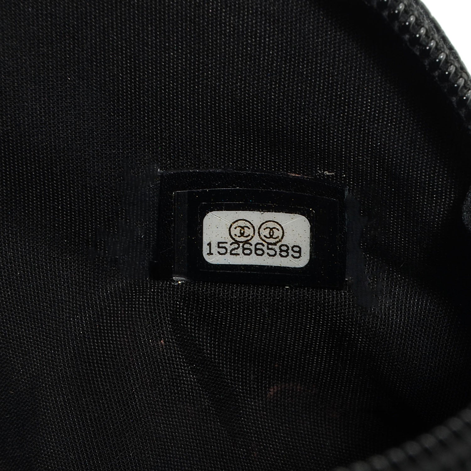Chanel Caviar CC Cosmetic Pouch Black 8 of 8