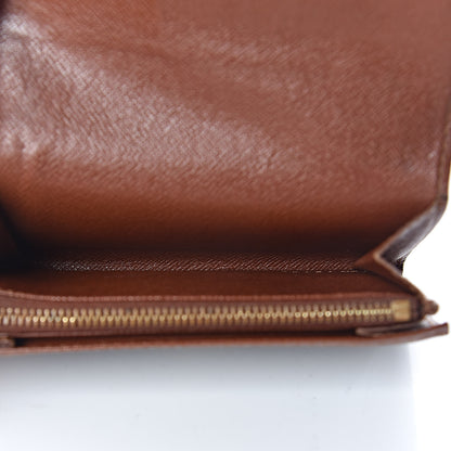 Louis Vuitton Monogram Porte-Monnaie Tresor Wallet 6 of 10