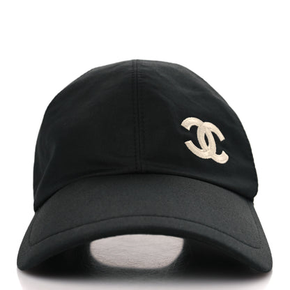 Chanel Cotton CC Cap Hat Black 2 of 7