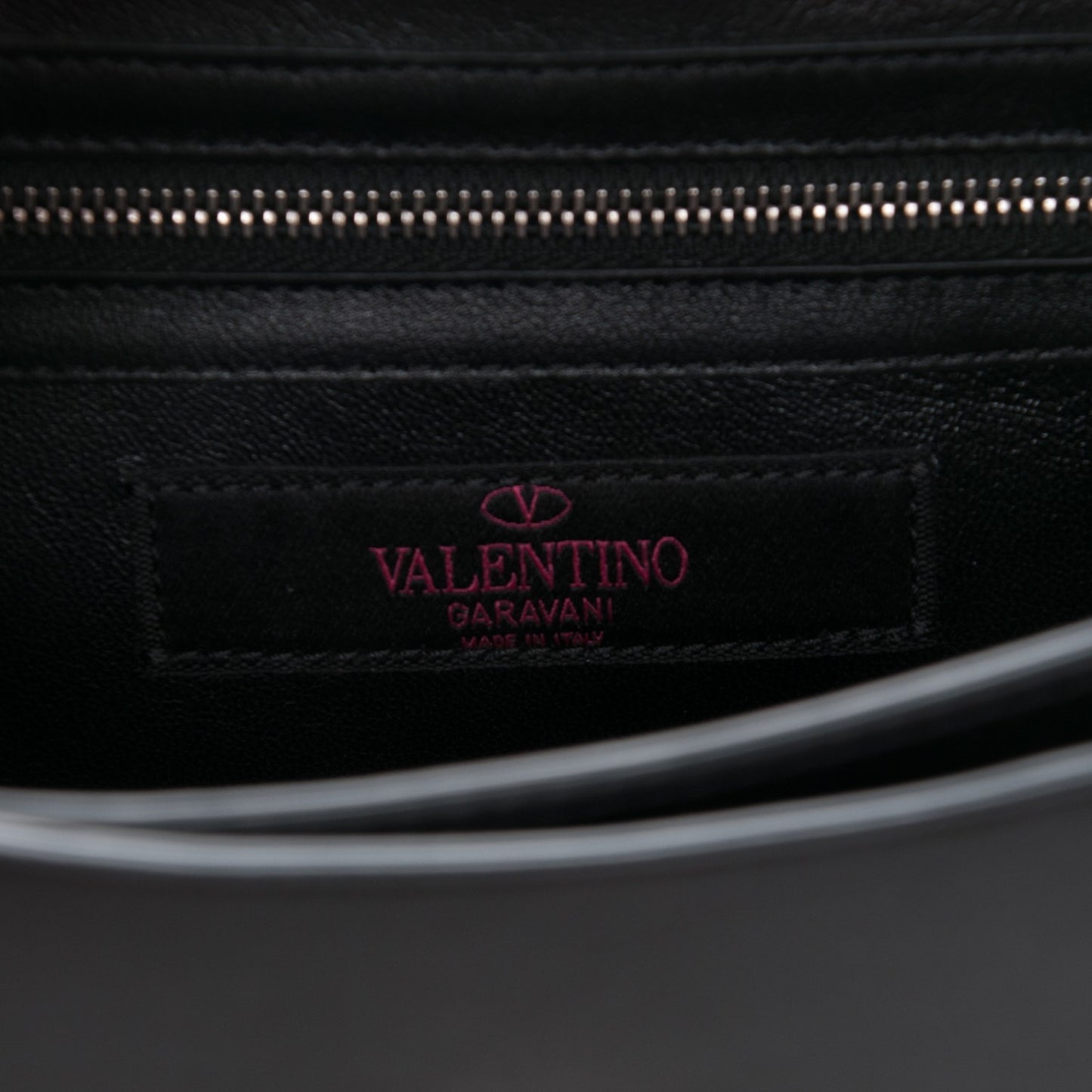 Vitello Loveblade Embellished Chain Flap Bag Black Multicolor