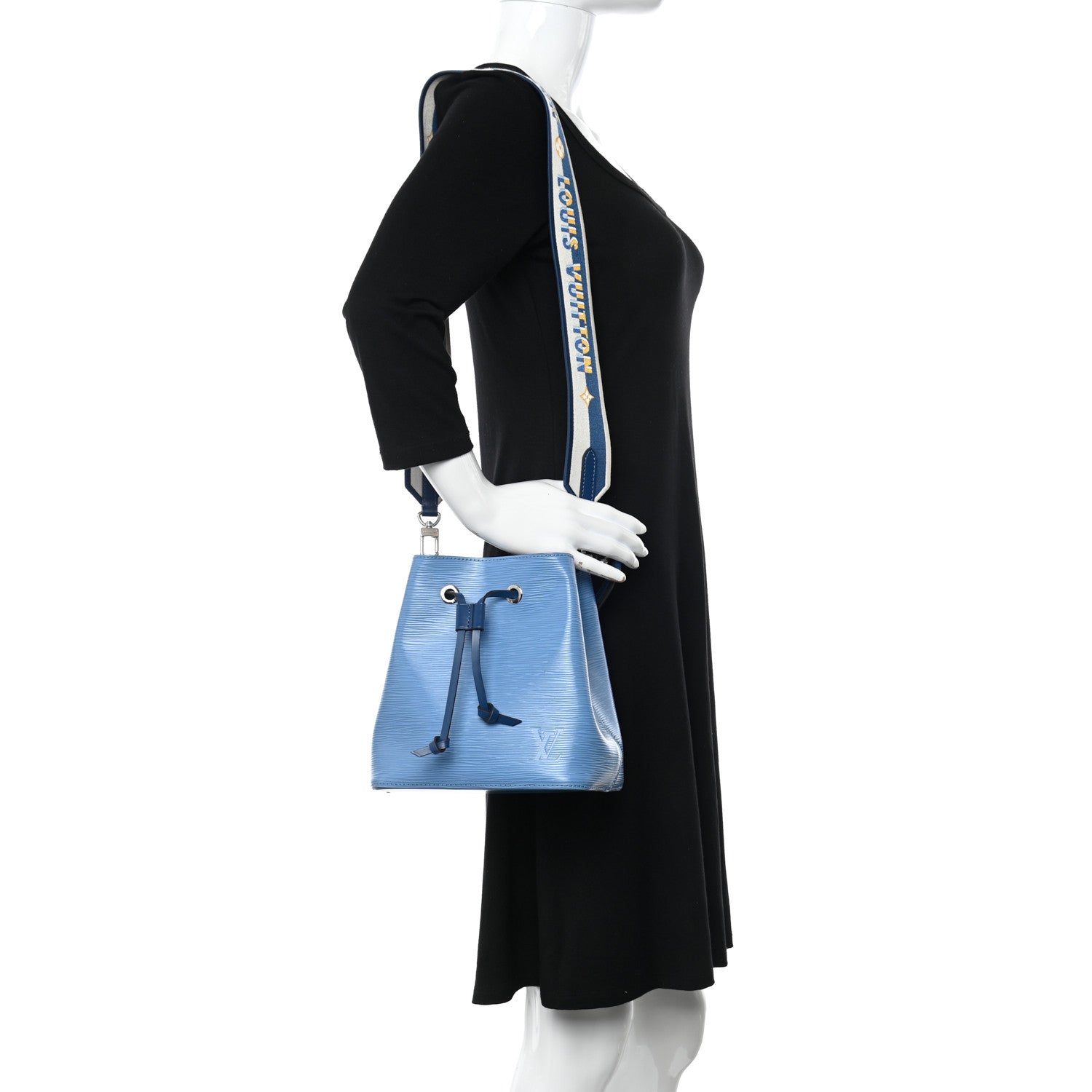 Louis Vuitton Epi Neonoe BB Bleuet 2 of 11