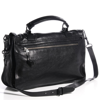 Proenza Schouler Lambskin PS1 Medium Satchel Black 5 of 12