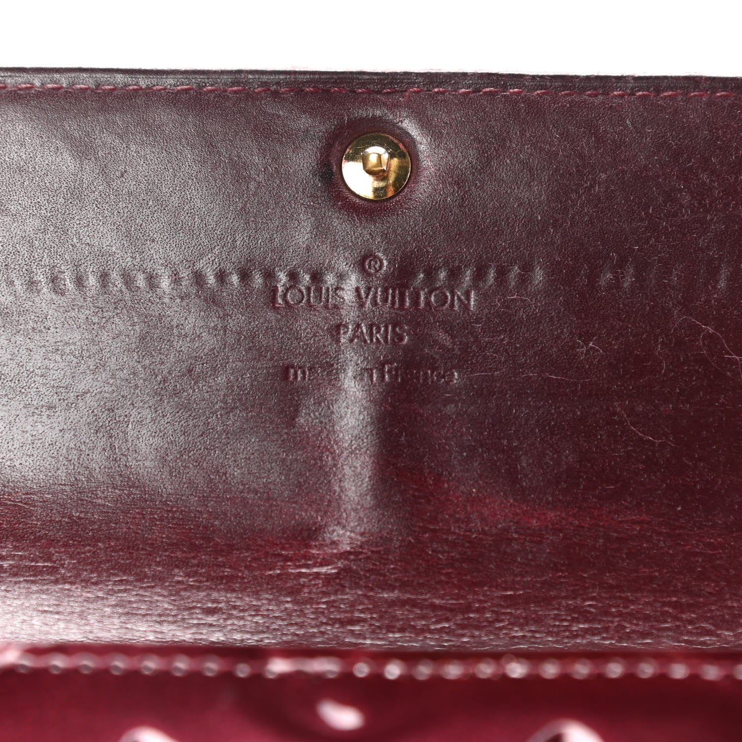 Louis Vuitton Vernis Sarah Wallet Rouge Fauviste 6 of 23