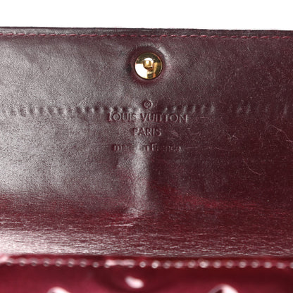 Louis Vuitton Vernis Sarah Wallet Rouge Fauviste 6 of 23