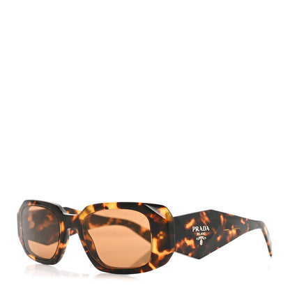 Prada Acetate Symbole Sunglasses SPR 17W Havana 1 of 6