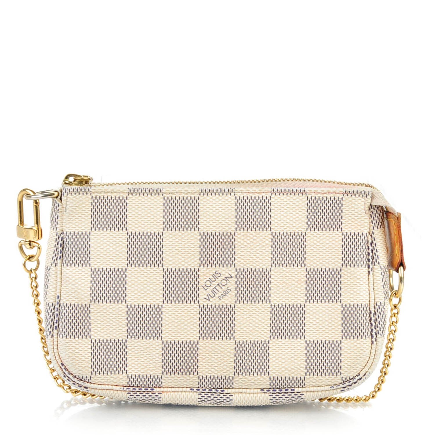 Louis Vuitton Damier Azur Mini Pochette Accessories 1 of 8
