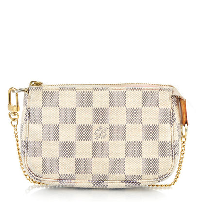 Louis Vuitton Damier Azur Mini Pochette Accessories 1 of 8