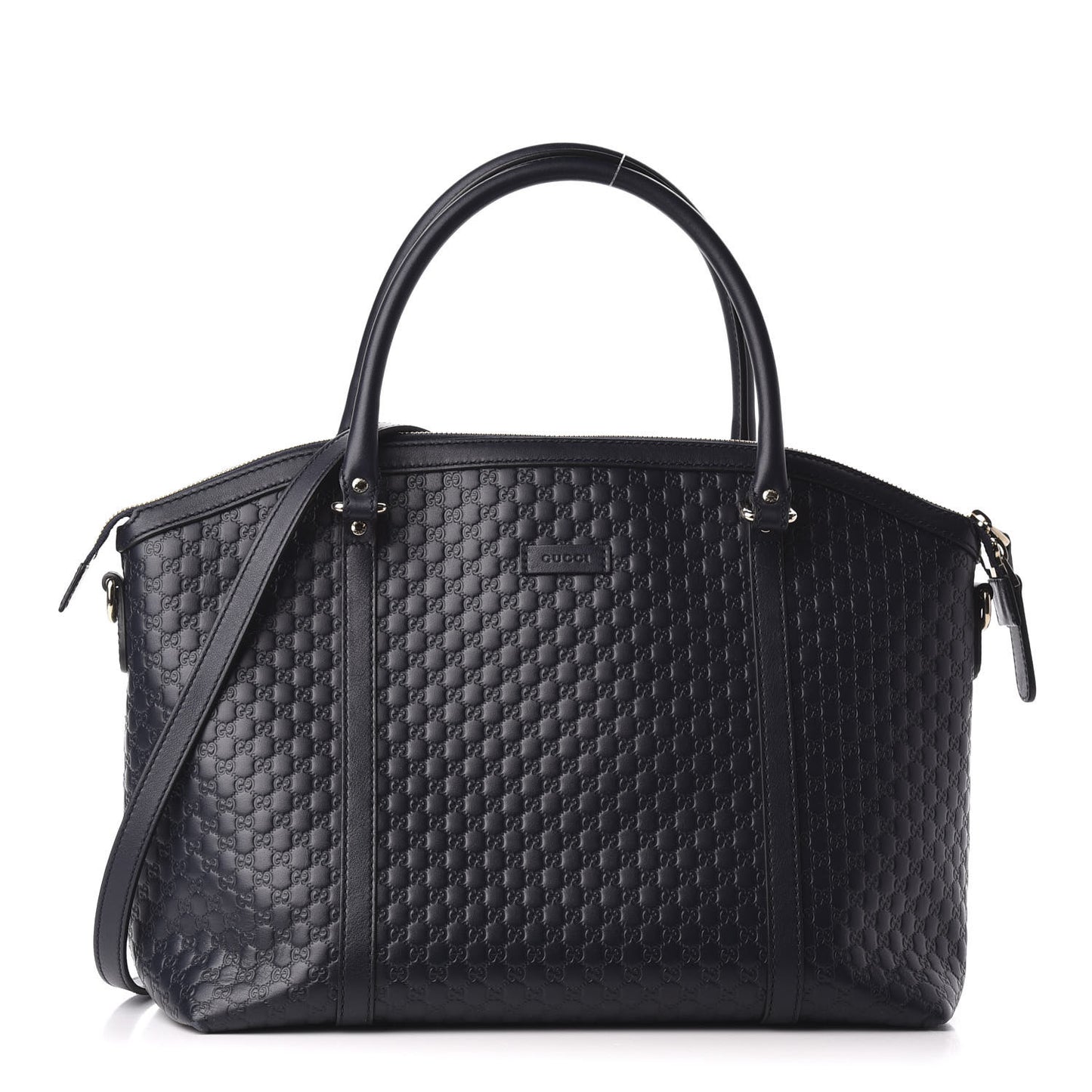 Soft Microguccissima Dome Satchel Navy