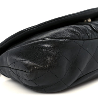 Chanel Lambskin Half Moon Wallet On Chain WOC Black 11 of 13