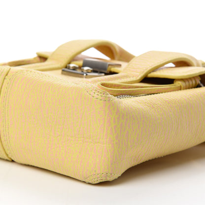3.1 Phillip Lim Shark Embossed Textured Calfskin Mini Pashli Satchel Mimosa Petal 7 of 20