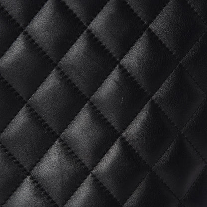 Chanel Calfskin Quilted Large Cambon Tote Black White 15 of 16