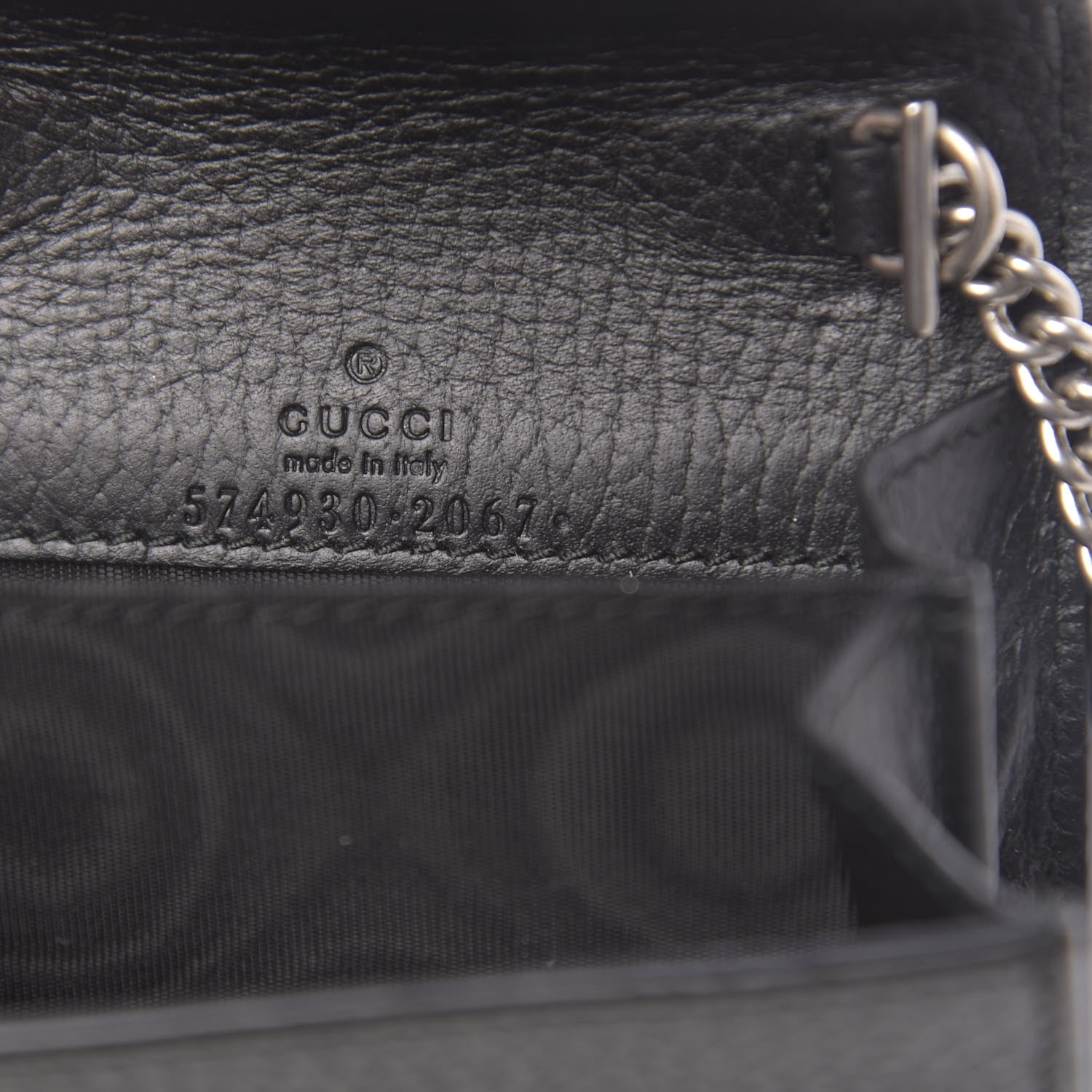 Gucci Calfskin Dionysus Coin Purse Black 6 of 7