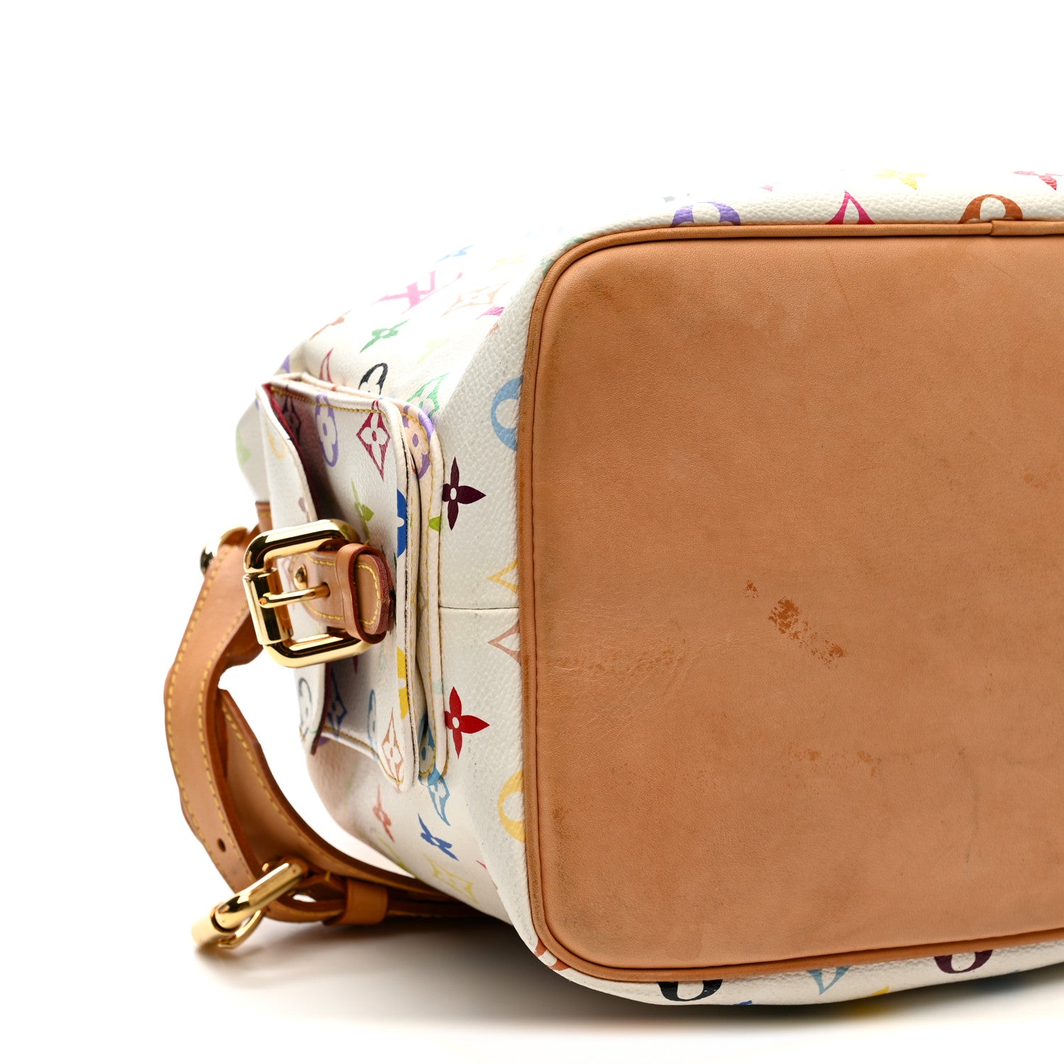 Louis Vuitton Monogram Multicolor Petit Noe White 9 of 19