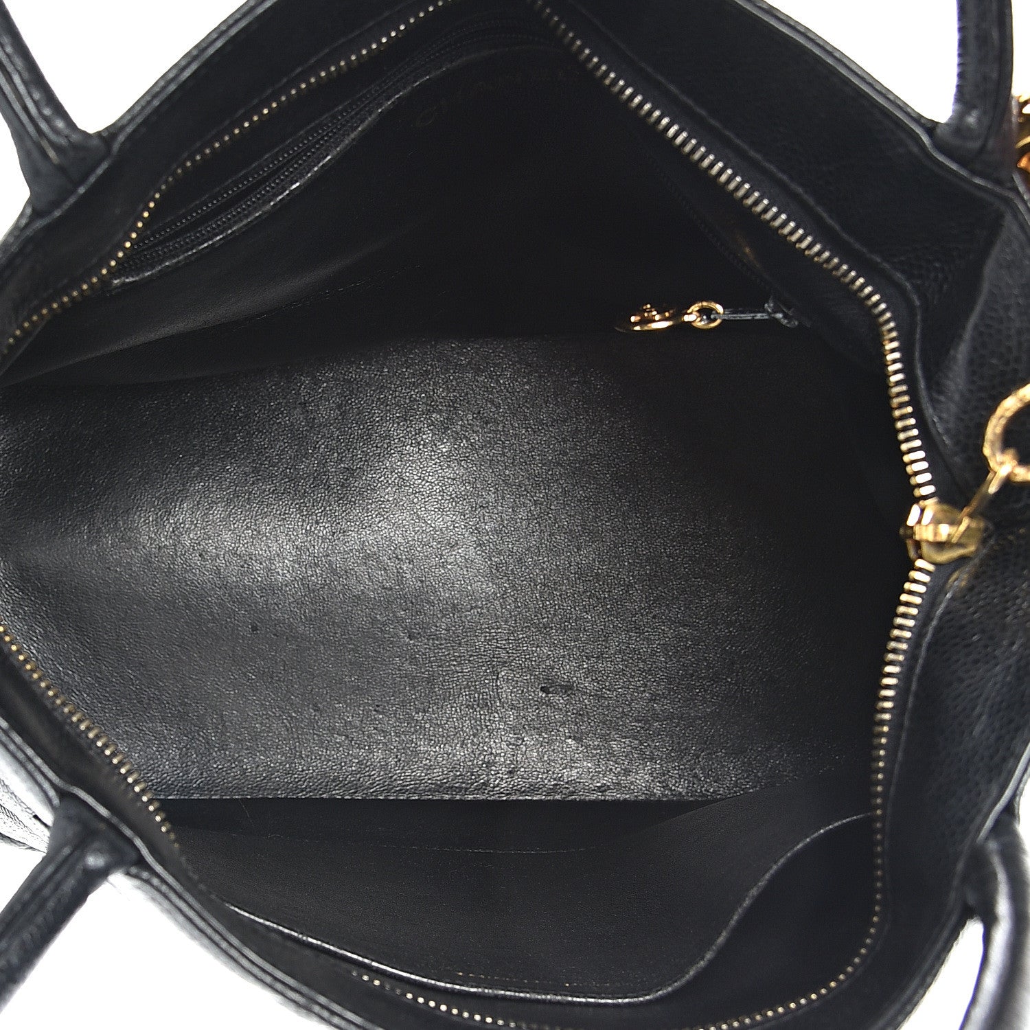 Chanel Caviar Quilted Medallion Tote Black 4 of 18