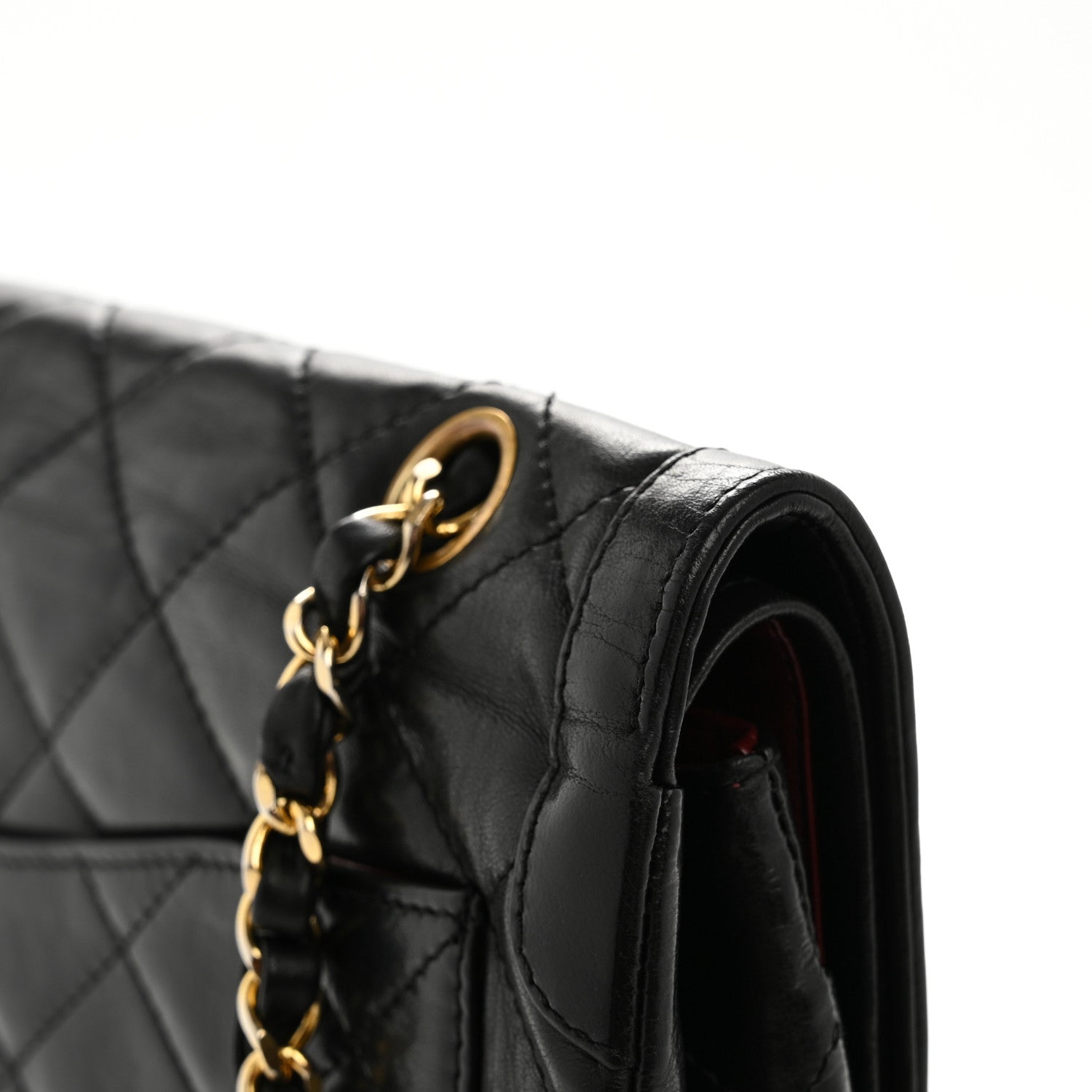 Chanel Lambskin Medium Double Flap Black 16 of 17