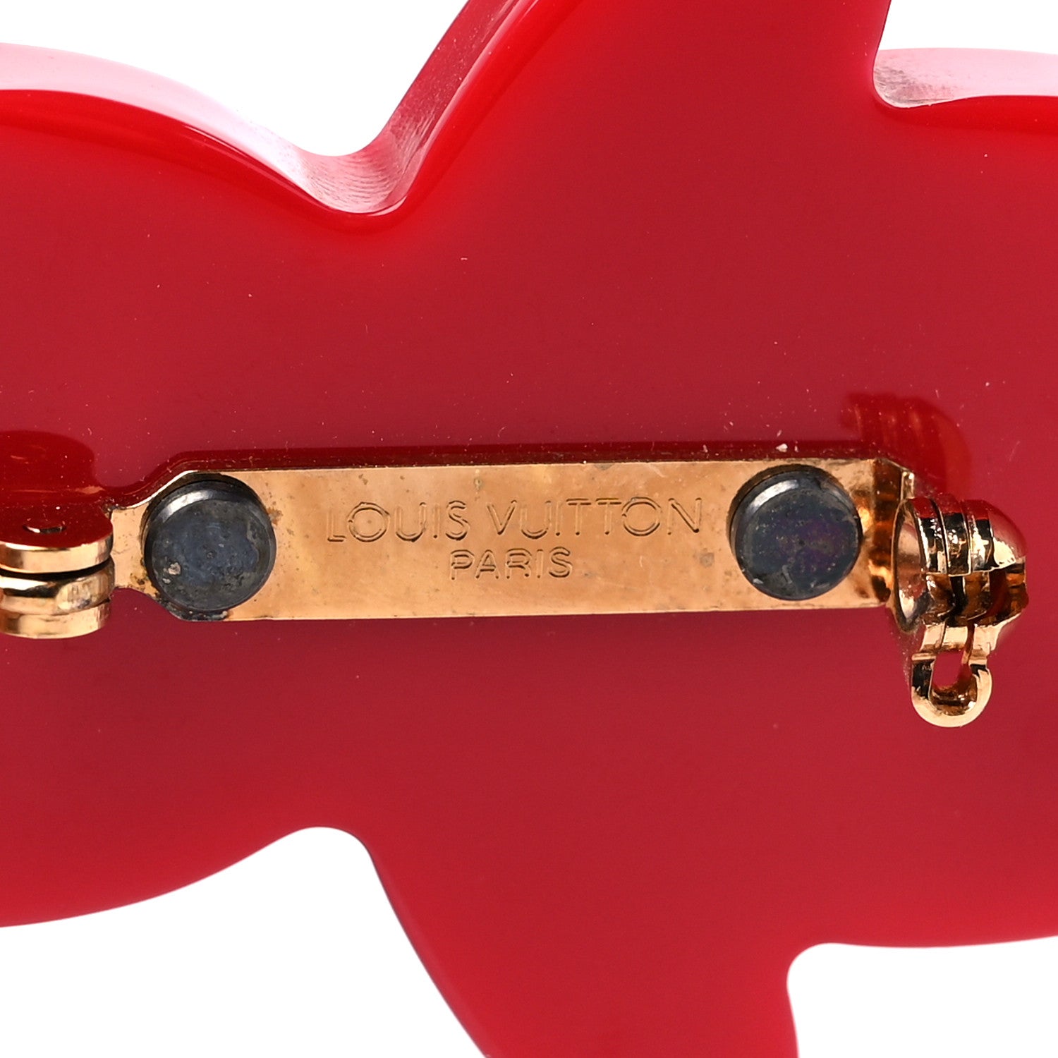 Louis Vuitton Monogram Teddy Bear Nonours Pin Brooch 3 of 3