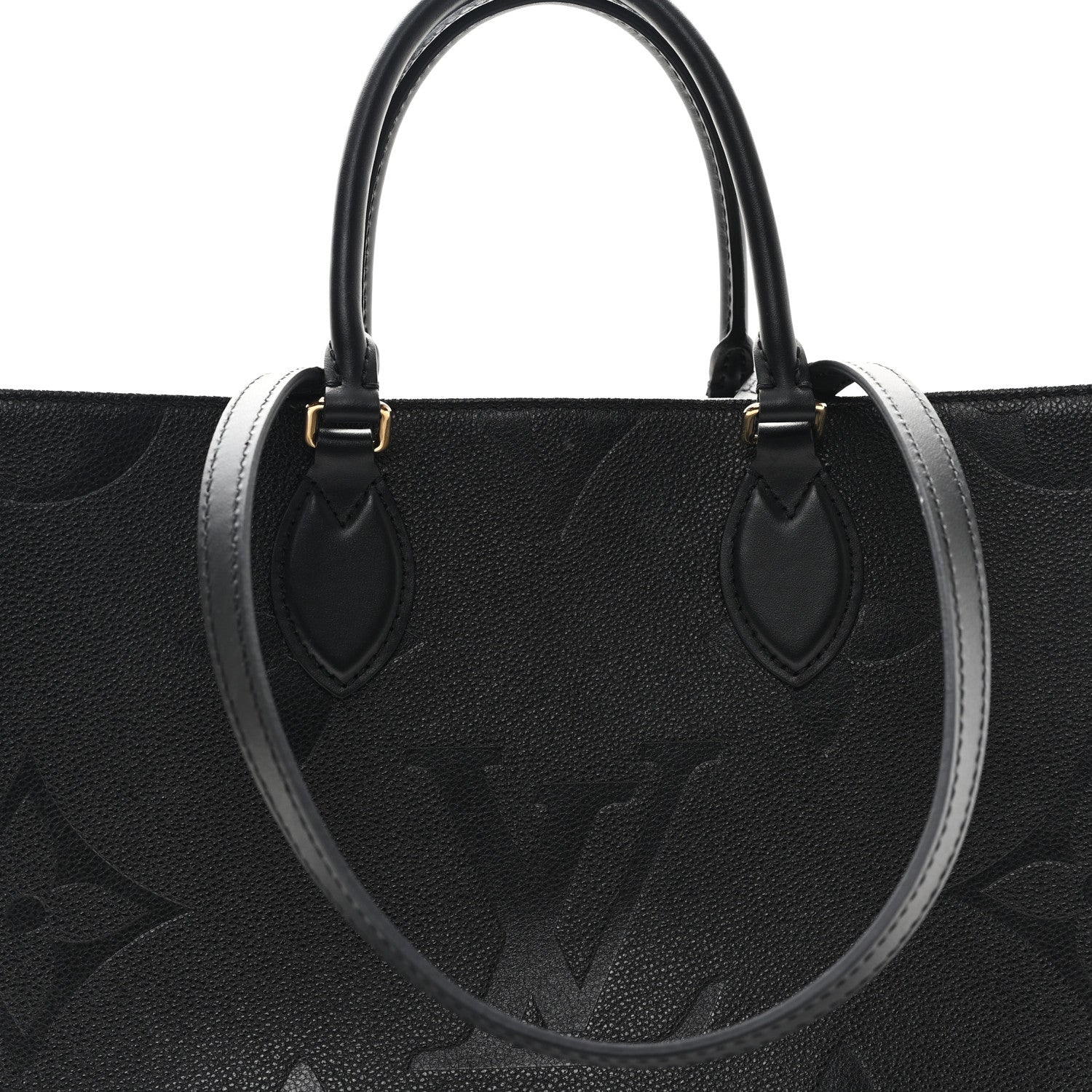 Louis Vuitton Empreinte Monogram Giant Onthego MM  Black 7 of 10