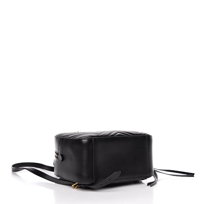 Gucci Calfskin Matelasse GG Marmont Backpack Black 4 of 10