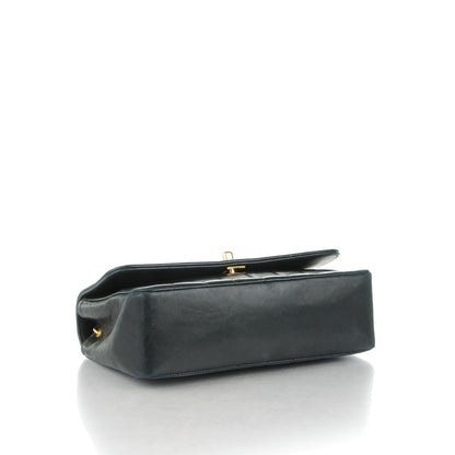 Chanel Lambskin Vertical Quilted Small Single Flap Black 4 of 10