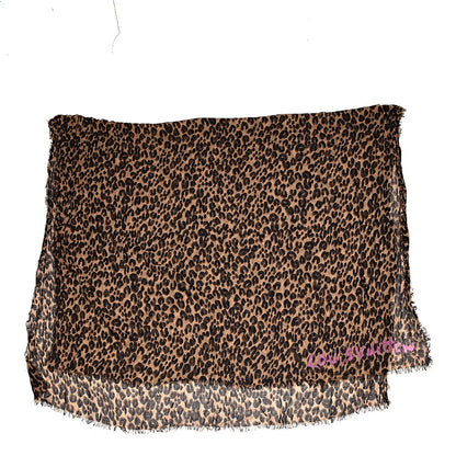 Louis Vuitton Cashmere Silk Leopard Etole Stole Marron 2 of 4