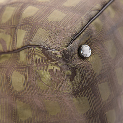 Chanel Nylon Medium Travel Tote Khaki 14 of 15