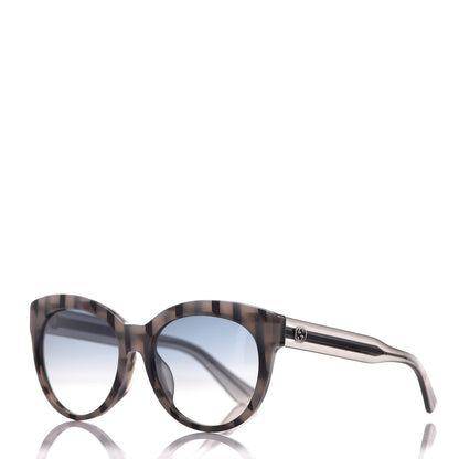 Gucci Cat Eye GG3757/F/S Sunglasses Gray Black 1 of 8
