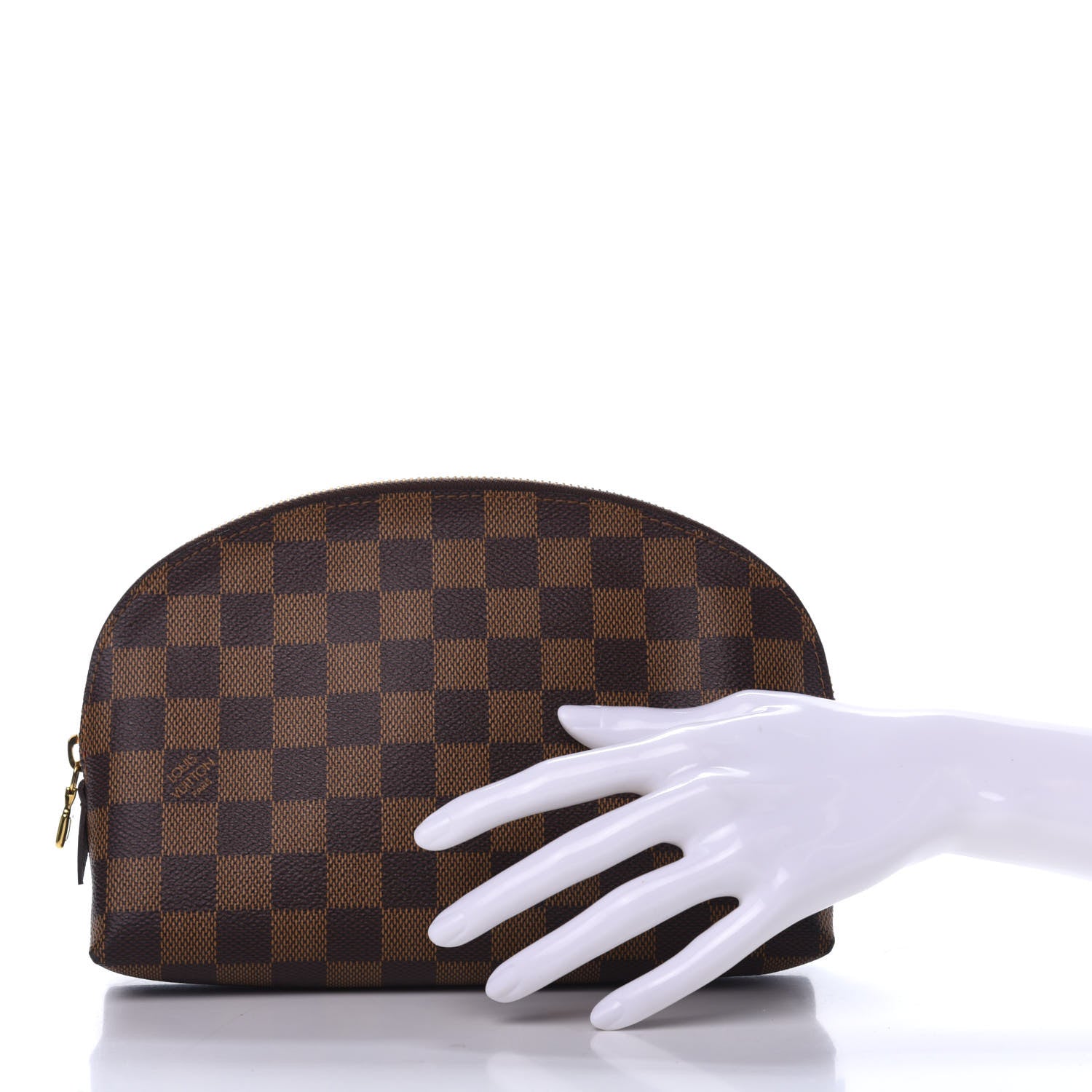 Louis Vuitton Damier Ebene Cosmetic Pouch GM 2 of 7
