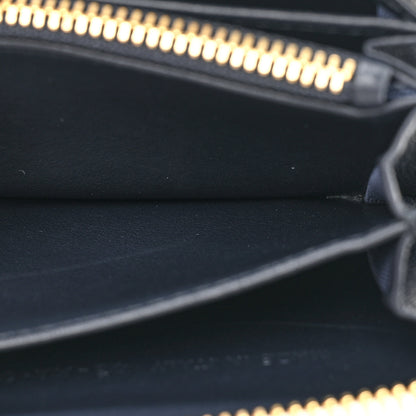 Christian Dior Calfskin Vibe Voyageur Card Holder Blue White 8 of 13