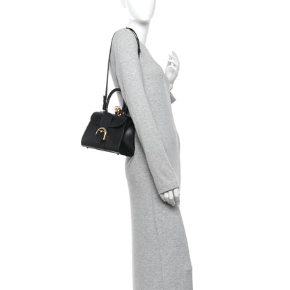Delvaux Box Calfskin Apple In The Sky Mini Brillant Satchel Black 2 of 11