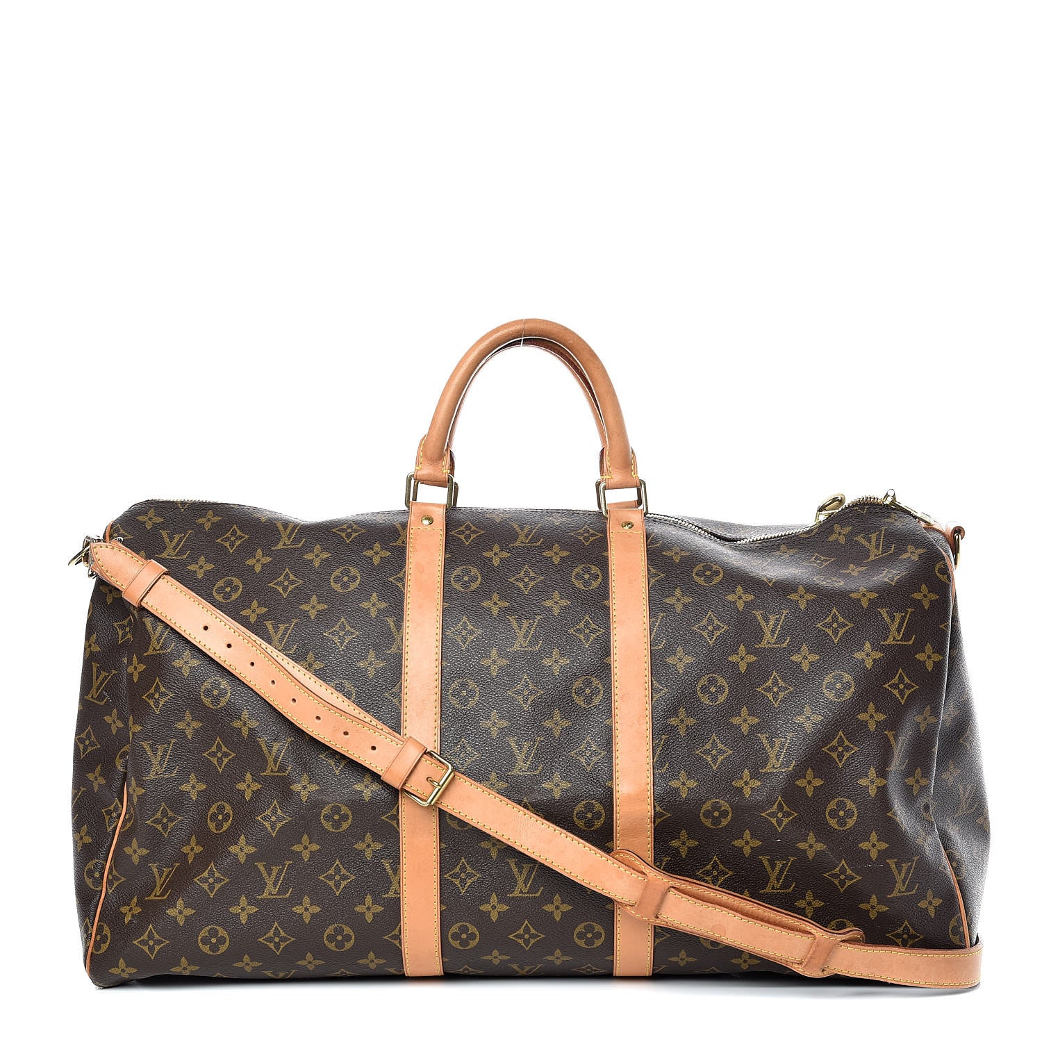 Louis Vuitton Monogram Keepall Bandouliere 55 1 of 21