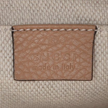 Gucci Pebbled Calfskin Small Soho Disco Bag Rose Beige 6 of 7