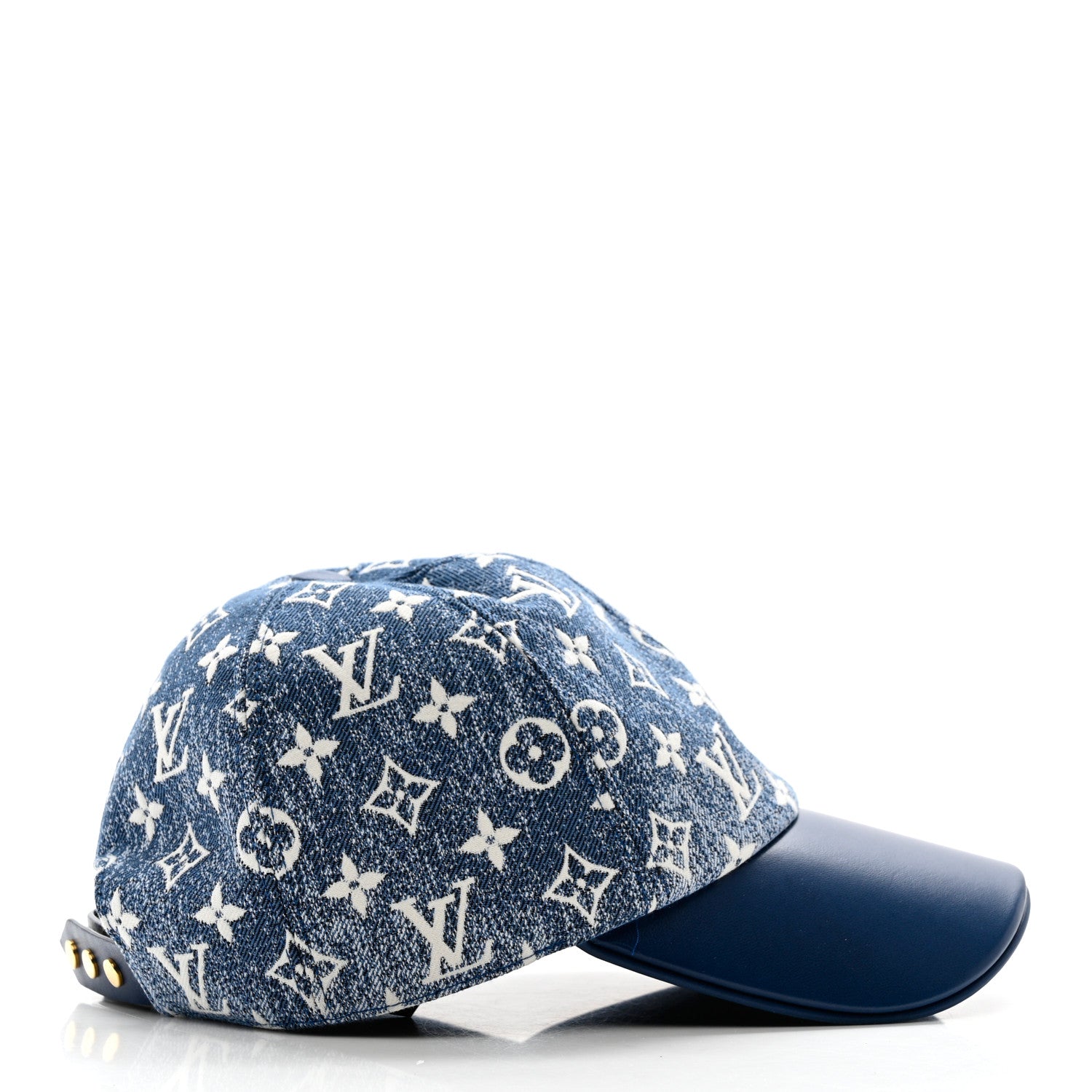 Louis Vuitton Monogram Jacquard Cap M Blue 5 of 9