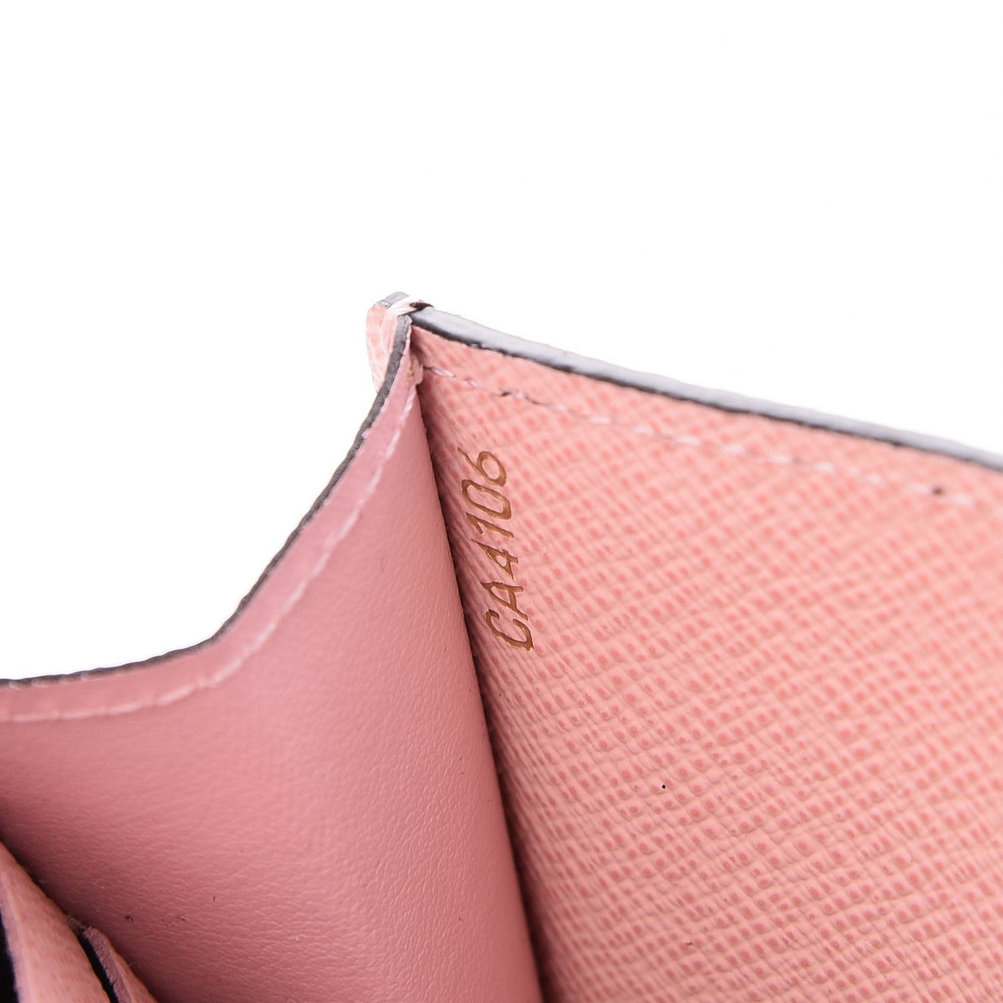 Monogram Jeanne Wallet Rose Ballerine