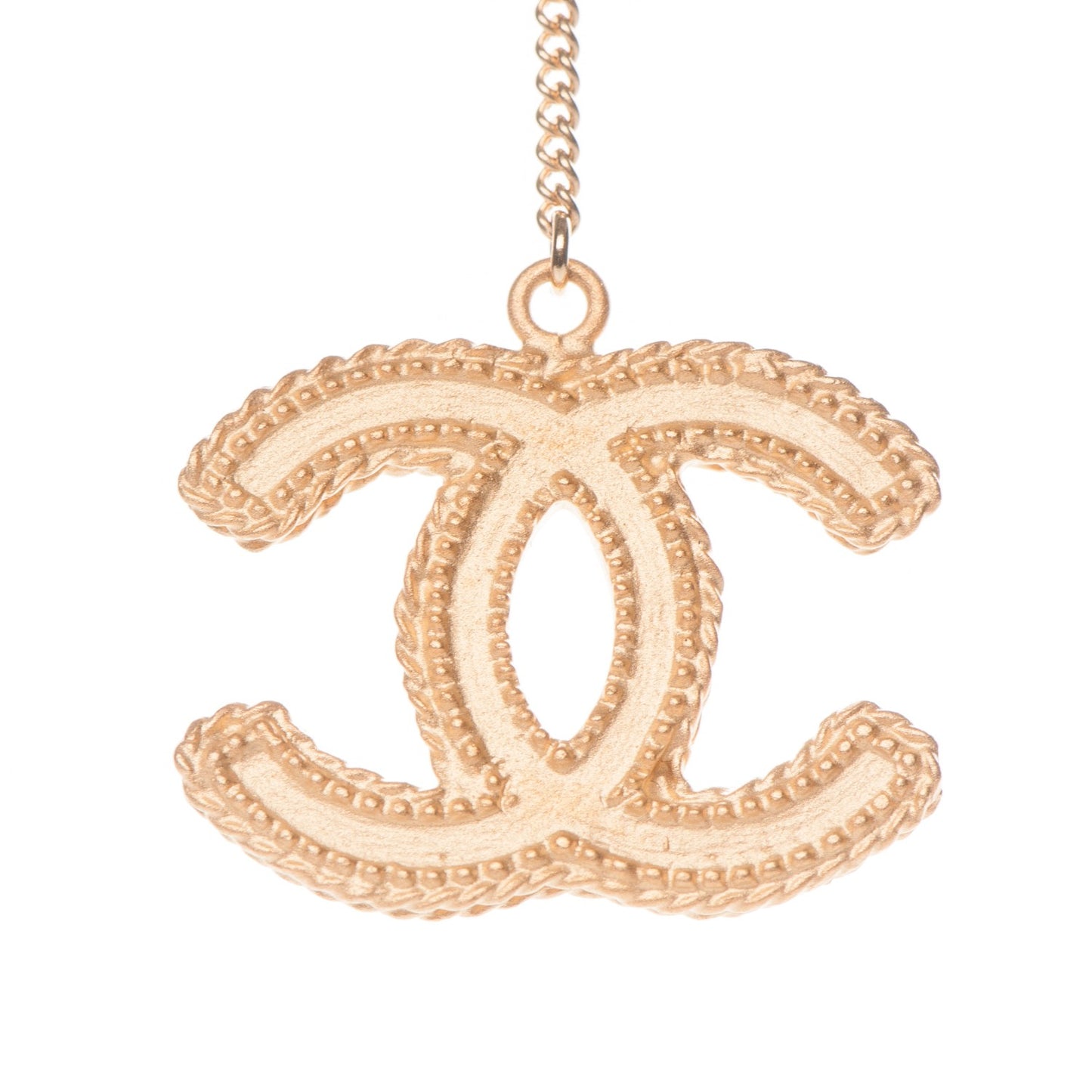 CC Drop Earrings Gold