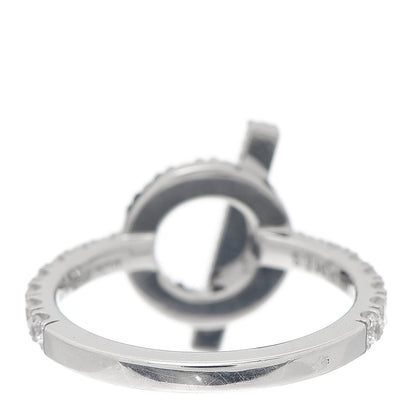 Hermes 18K White Gold Diamond Finesse Ring 53 6.25 4 of 7