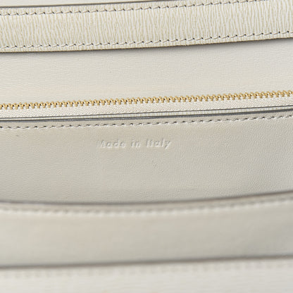 Celine Liege Calfskin Medium Classic Box Flap Bag Pale Grey 7 of 11